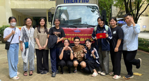 Nhóm sinh viên tại Hà Nội chung sức, đồng lòng thực hiện dự án “Nhà nhỏ”