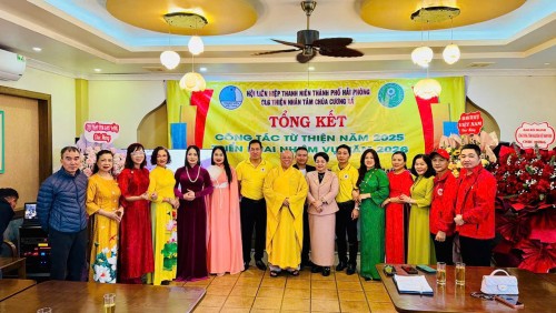 CLB Thiện Nhân Tâm - Chùa Cương Xá: Tổng kết công tác từ thiện xã hội năm 2025, triển khai nhiệm vụ năm 2026