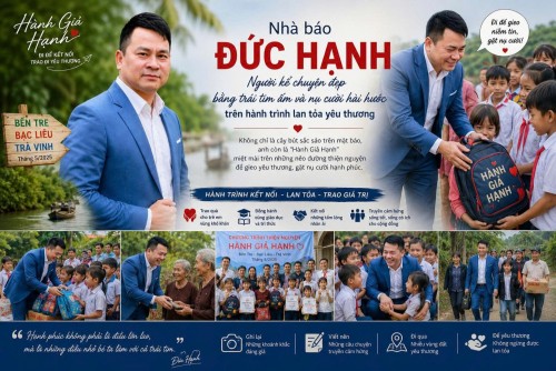 Nhà báo Đức Hạnh: Người kết nối những nhịp cầu phát triển và hạnh phúc nơi vùng cao Lào Cai