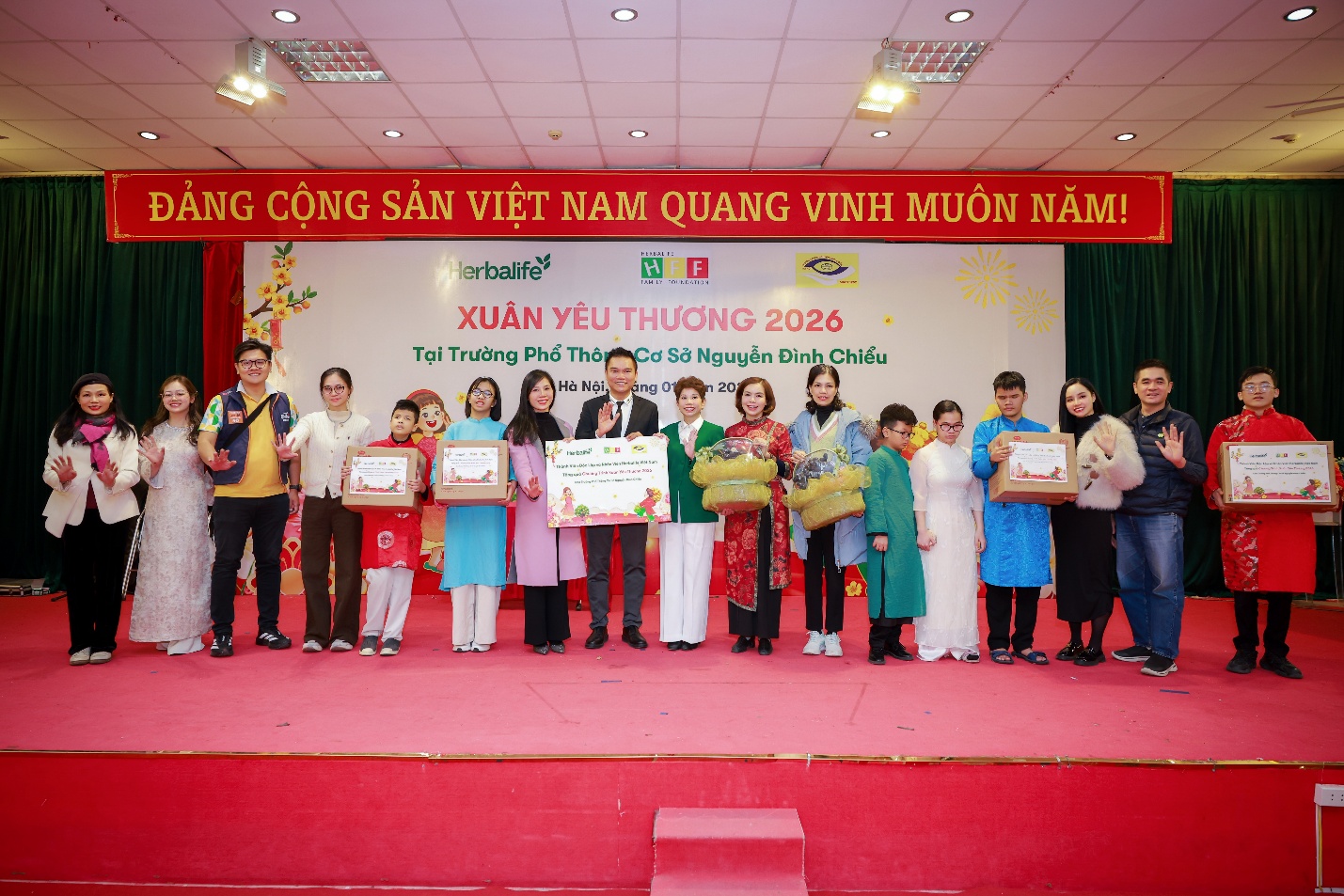 Herbalife Việt Nam tiếp tục tổ thức chương trình “Xuân Yêu Thương” 2026 cho trẻ em và người cao tuổi có hoàn cảnh khó khăn tại các Trung tâm Casa Herbalife trên toàn quốc