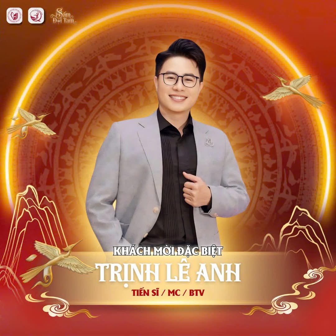  Ảnh 3: TS/MC/BTV Trịnh Lê Anh - Khách mời đặc biệt của chương trình
