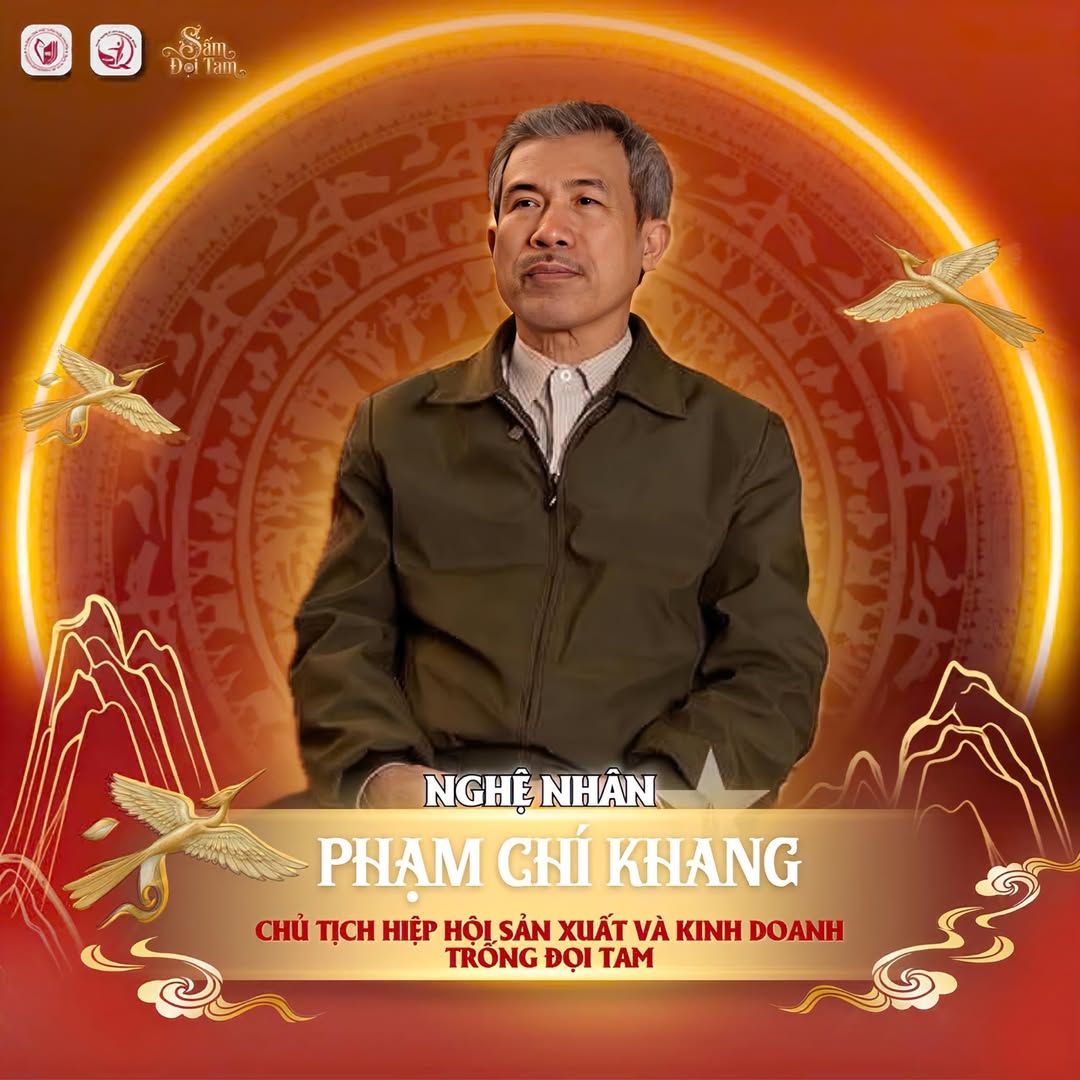  Ảnh 4: Nghệ nhân Phạm Chí Khang - Khách mời đặc biệt của chương trình